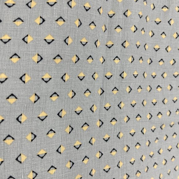 Ted Baker 100% Linen Arnel Geometric Print Button Down Summer Shirt Sz 4 (Large) - Picture 13 of 15